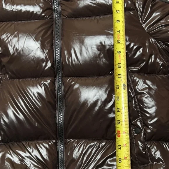 Save The Duck - Isla Puffer - Espresso Brown - M/L NWOT - Picture 7 of 12